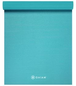 Gaiam Yoga Mat 68" 5mm -Swim Equipment Store 5665862713512 lightblue 3a