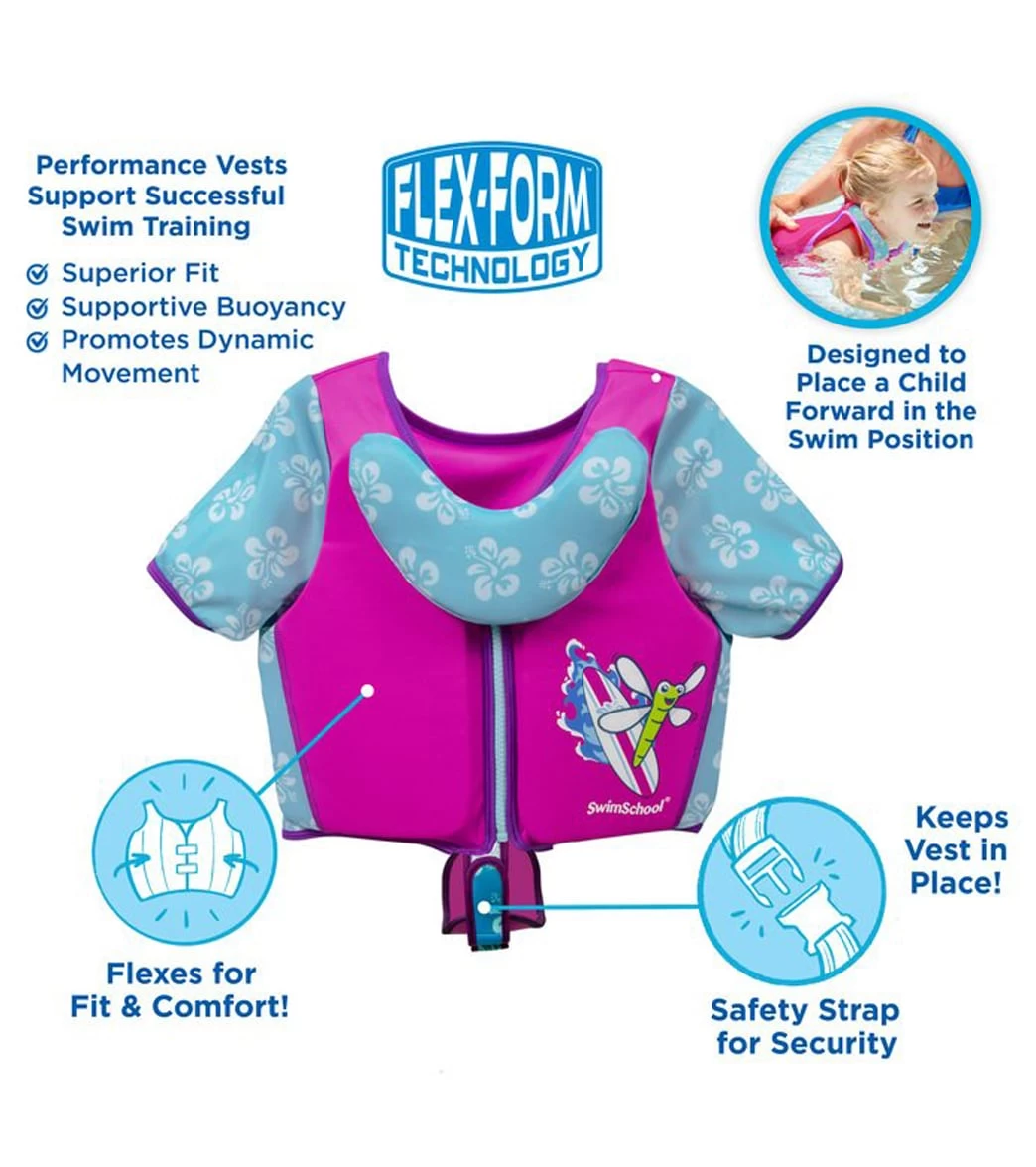 Kids' Deluxe Swim Trainer Vest With Collar 6 Kids' Deluxe Swim Trainer Vest With Collar - Image 4