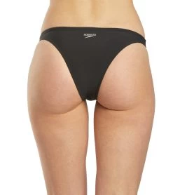 Speedo Women's Solid Classic Swimsuit Bottom -Swim Equipment Store 5666022686888 speedoblack 3a