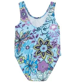 Girls' Topsy Turvy Tank One Piece Swimsuit (Baby) -Swim Equipment Store 5666578858152 topsyturvyblue 2a