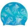 Jellyfish Silicone Swim Cap -Swim Equipment Store 5666814361768 blue 1a