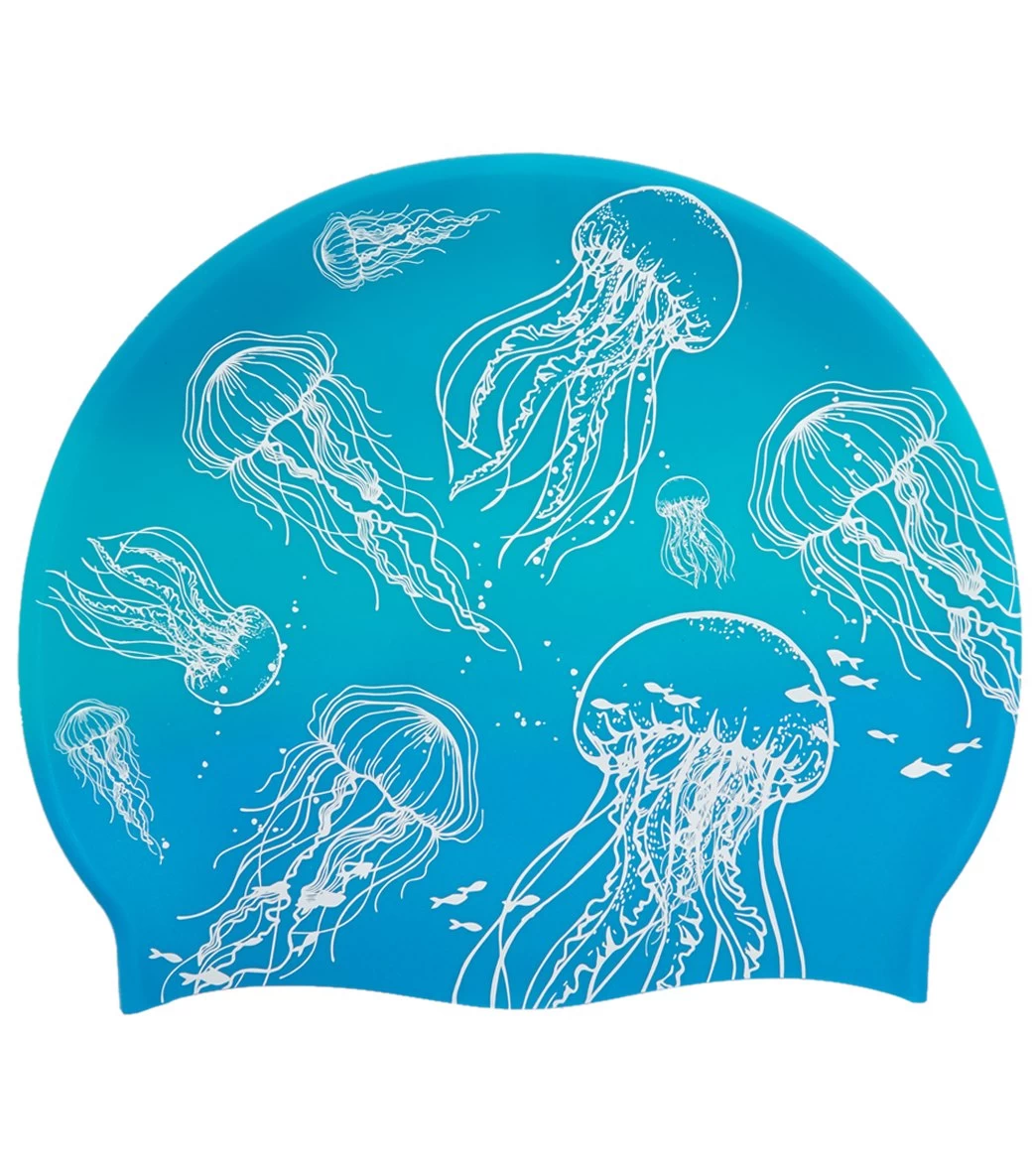 Jellyfish Silicone Swim Cap 4 Jellyfish Silicone Swim Cap - Image 2