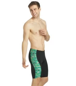 Shark Splice Jammer Swimsuit 13 Shark Splice Jammer Swimsuit -Swim Equipment Store 5667023388840 green 3a
