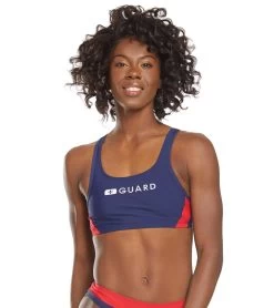 Speedo Lifeguard Sport Bikini Swimsuit Top