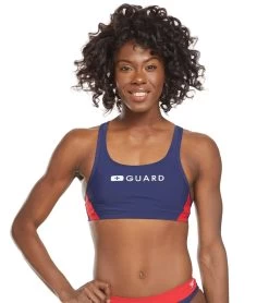 Speedo Lifeguard Sport Bikini Swimsuit Top -Swim Equipment Store 5667051110568 usnavy 4a
