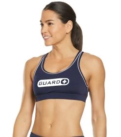 TYR Women's Guard Lyn Racerback Swimsuit Top -Swim Equipment Store 5667160883368 navy 5a