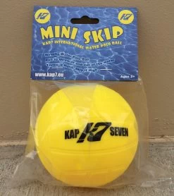 Mini Size 1 Water Polo Novelty 4" Ball -Swim Equipment Store 5667662725288 yellow 4a