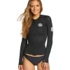 Rip Curl Women's 1.5mm Dawn Patrol Long Sleeve Wetsuit Jacket -Swim Equipment Store 5667932438696 black 1a