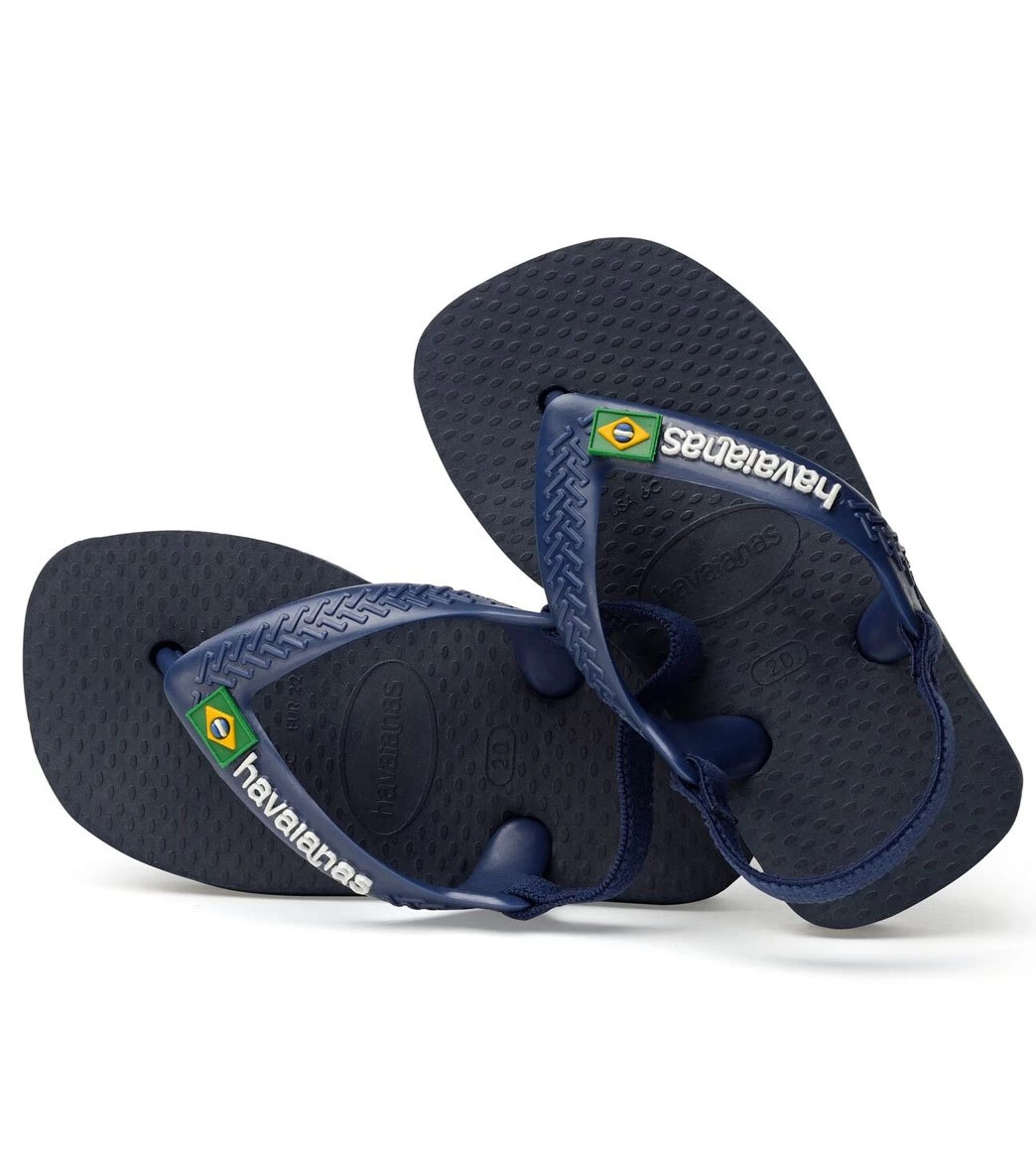 Havaianas Brazil Logo Flip Flop (Toddler) 4 Havaianas Brazil Logo Flip Flop (Toddler) - Image 2