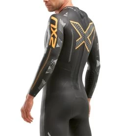 2XU Men's P:2 Propel Tri Wetsuit -Swim Equipment Store 5668788273320 blackorangefizz 5a
