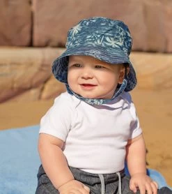 Infant's Aloha Hat (3-12 Months) -Swim Equipment Store 5668935434408 blue 4a