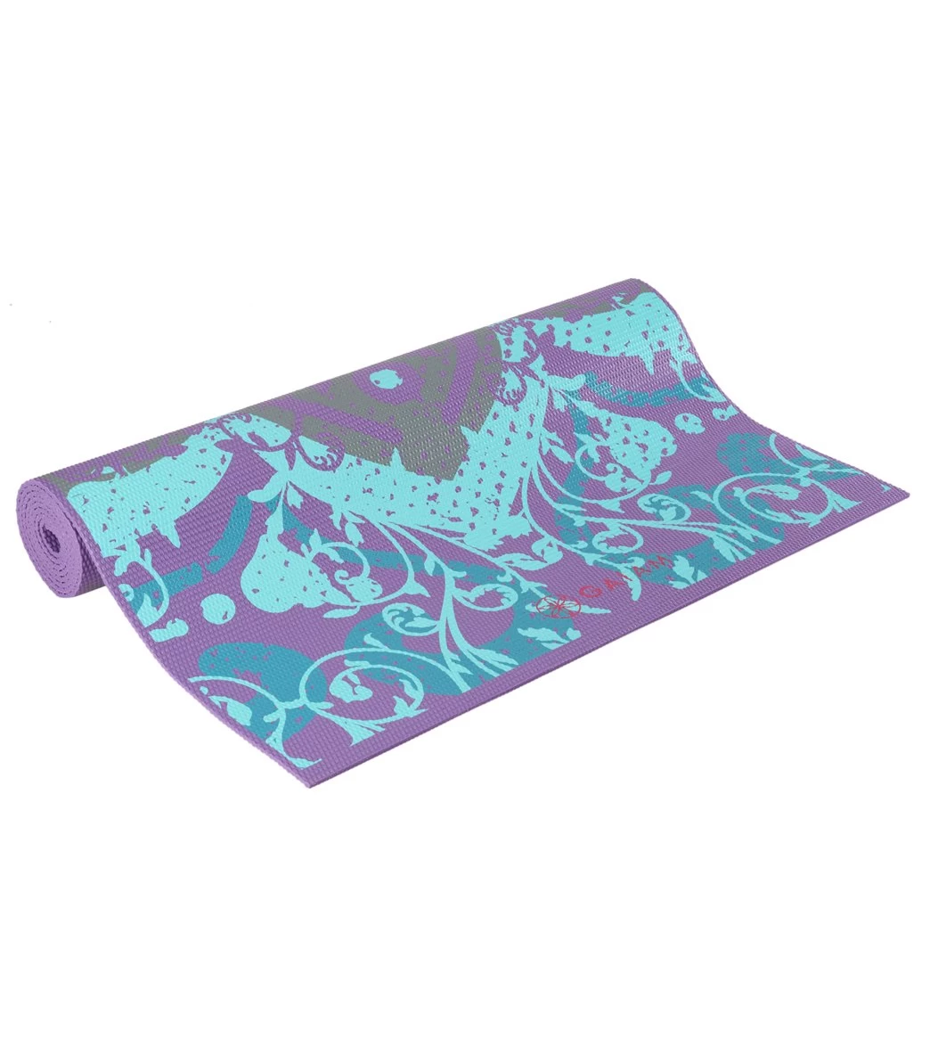 Gaiam Moroccan Garden Printed Yoga Mat 68" 4mm 4 Gaiam Moroccan Garden Printed Yoga Mat 68" 4mm - Image 2