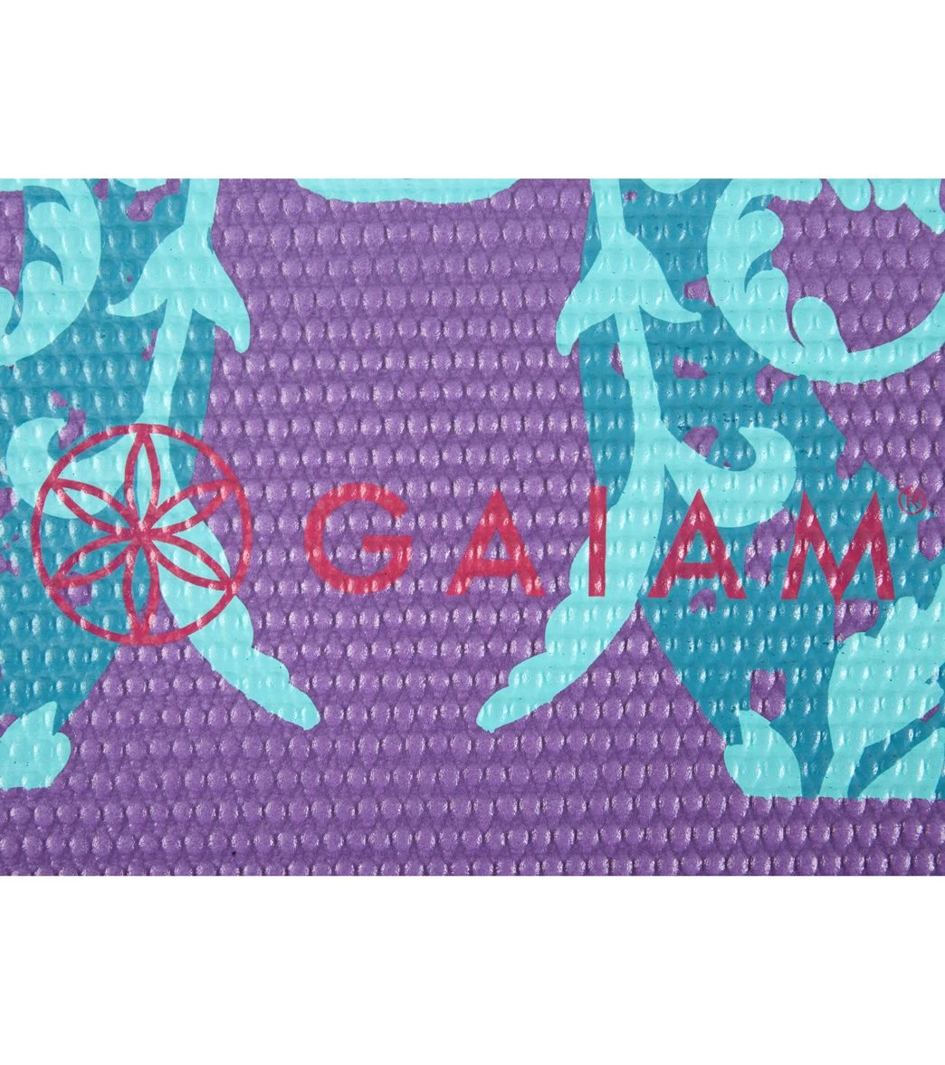 Gaiam Moroccan Garden Printed Yoga Mat 68" 4mm 7 Gaiam Moroccan Garden Printed Yoga Mat 68" 4mm - Image 5
