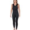 Level Six Women's Farmer Jane Front Zip Long Jane Neoprene Wetsuit 2 Level Six Women's Farmer Jane Front Zip Long Jane Neoprene Wetsuit -Swim Equipment Store 5669079318696 black 1a