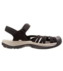 Keen Women's Rose Sandal -Swim Equipment Store 5669085544616 blackneutralgray 3a