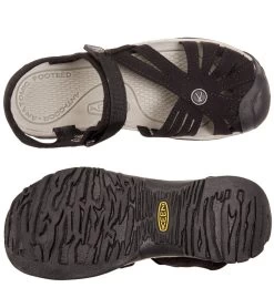 Keen Women's Rose Sandal -Swim Equipment Store 5669085544616 blackneutralgray 4a