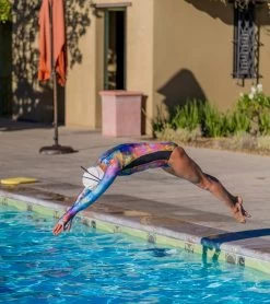 Pixelated Zippered Haute Mini Long Sleeve DiveSkin -Swim Equipment Store 5669239062696 pixelated 7a