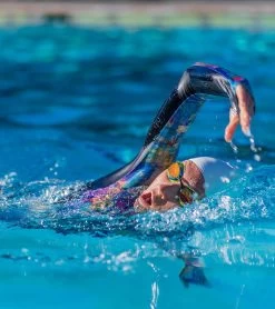 Pixelated Zippered Haute Mini Long Sleeve DiveSkin -Swim Equipment Store 5669239062696 pixelated 8a