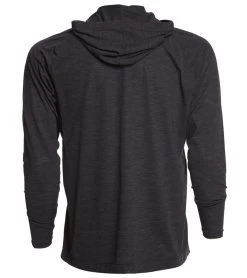 Xcel Men's Pacific Front Zip Surf Hoodie -Swim Equipment Store 5669573001384 heatherblack 3a