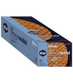 Gu Energy Stroopwafel - Gluten Free (16 Pack) 25 Gu Energy Stroopwafel - Gluten Free (16 Pack) -Swim Equipment Store 5669752733864 wildberry 2a