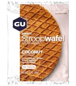 Gu Energy Stroopwafel - Gluten Free (16 Pack) 31 Gu Energy Stroopwafel - Gluten Free (16 Pack) -Swim Equipment Store 5669752832168 coconut 3a