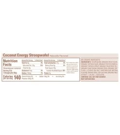 Gu Energy Stroopwafel - Gluten Free (16 Pack) 32 Gu Energy Stroopwafel - Gluten Free (16 Pack) -Swim Equipment Store 5669752832168 coconut 4a