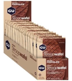 Gu Energy Stroopwafel - Gluten Free (16 Pack) 23 Gu Energy Stroopwafel - Gluten Free (16 Pack) -Swim Equipment Store 5669752963240 saltedchocolate