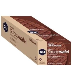 Gu Energy Stroopwafel - Gluten Free (16 Pack) 20 Gu Energy Stroopwafel - Gluten Free (16 Pack) -Swim Equipment Store 5669752963240 saltedchocolate 2a