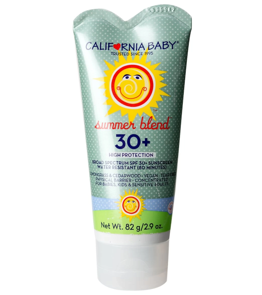 California Baby Summer Blend Broad Spectrum SPF 30+ Sunscreen 3 California Baby Summer Blend Broad Spectrum SPF 30+ Sunscreen