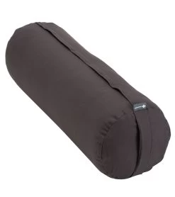 Cylindrical Yoga Bolster -Swim Equipment Store 5669877612712 charcoal 3a