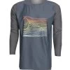 Level Six Men's Coastal Long Sleeve Loose Fitting Surf Tee
