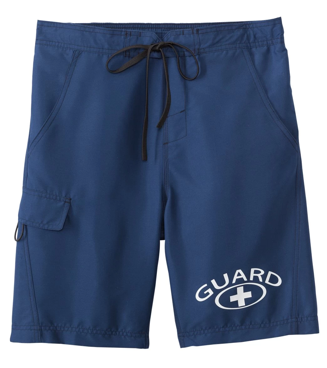 Men's Lifeguard Cargo Trunk Swimsuit 3 Men's Lifeguard Cargo Trunk Swimsuit