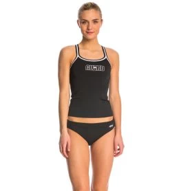 Lifeguard Tankini Swimsuit Top -Swim Equipment Store 5670068125864 guardblack 4a