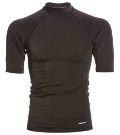 Men's Solid S/S UPF 50+ Sport Fit Rash Guard