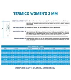 CRESSI Termico Lady 2mm Thermo Suit 13 CRESSI Termico Lady 2mm Thermo Suit -Swim Equipment Store 5671099007144 black 6a