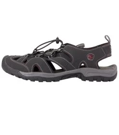 Men's Burke II Water Shoes -Swim Equipment Store 5671157760168 blackred 3a