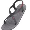 Speedo Kids' Exsqueese Me Flow Sandal -Swim Equipment Store 5671800996008 blackextremered 1a