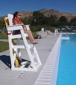 Spectrum Mendota 60" Recycled Plastic Guard Chair -Swim Equipment Store 5671870726312 4