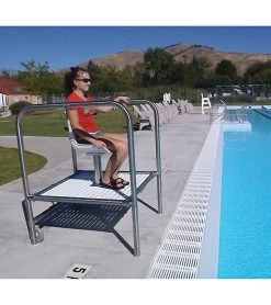 Spectrum Torrey II 36" Guard Chair 1.90 X .065 -Swim Equipment Store 5671871938728 5