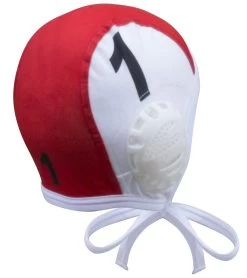 TURBO Standard Water Polo Caps Set -Swim Equipment Store 5671928561832 white 4a