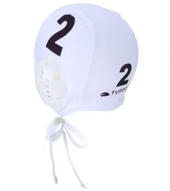 TURBO Standard Water Polo Caps Set -Swim Equipment Store 5671928561832 white 6a