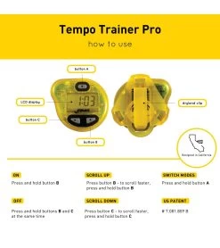 FINIS Tempo Trainer Pro -Swim Equipment Store 5672411463848 yellow 5a