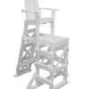 Tall Recycled Plastic Lifeguard Chair W/Side Step -Swim Equipment Store 5672449999016 2t