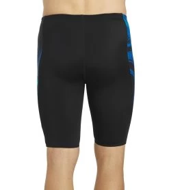 Light Wave Piped Splice Jammer Swimsuit -Swim Equipment Store 5672533917864 blackblue 9a