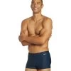 Solid Swim Square Leg Swimsuit 2 Solid Swim Square Leg Swimsuit -Swim Equipment Store 5672650604712 navy 1a