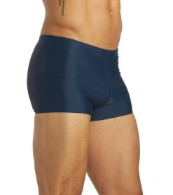 Solid Swim Square Leg Swimsuit -Swim Equipment Store 5672650604712 navy 6a