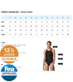 Speedo Women's Aquablade Recordbreaker Tech Suit Swimsuit -Swim Equipment Store 5672698773672 royal 7a