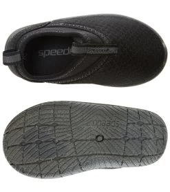 Speedo Tidal Cruiser Water Shoe (Toddler) 9 Speedo Tidal Cruiser Water Shoe (Toddler) -Swim Equipment Store 5679116189864 blackdarkgullgrey 4a