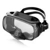 Imperial Scuba Mask (w/ Nose Purge) -Swim Equipment Store 5688705253544 blacksilicone 1a