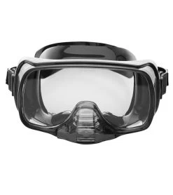 Imperial Scuba Mask (w/ Nose Purge) -Swim Equipment Store 5688705253544 blacksilicone 2a